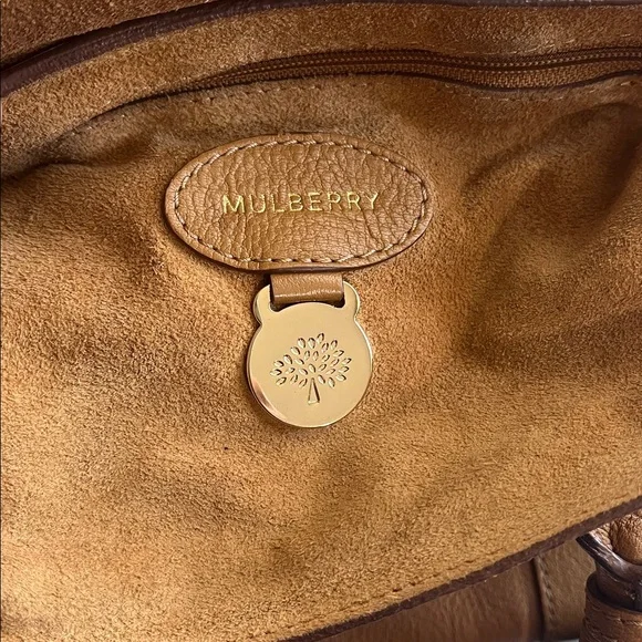 MULBERRY SMALL TAN BAYSWATER SATCHEL - Picture 11 of 16